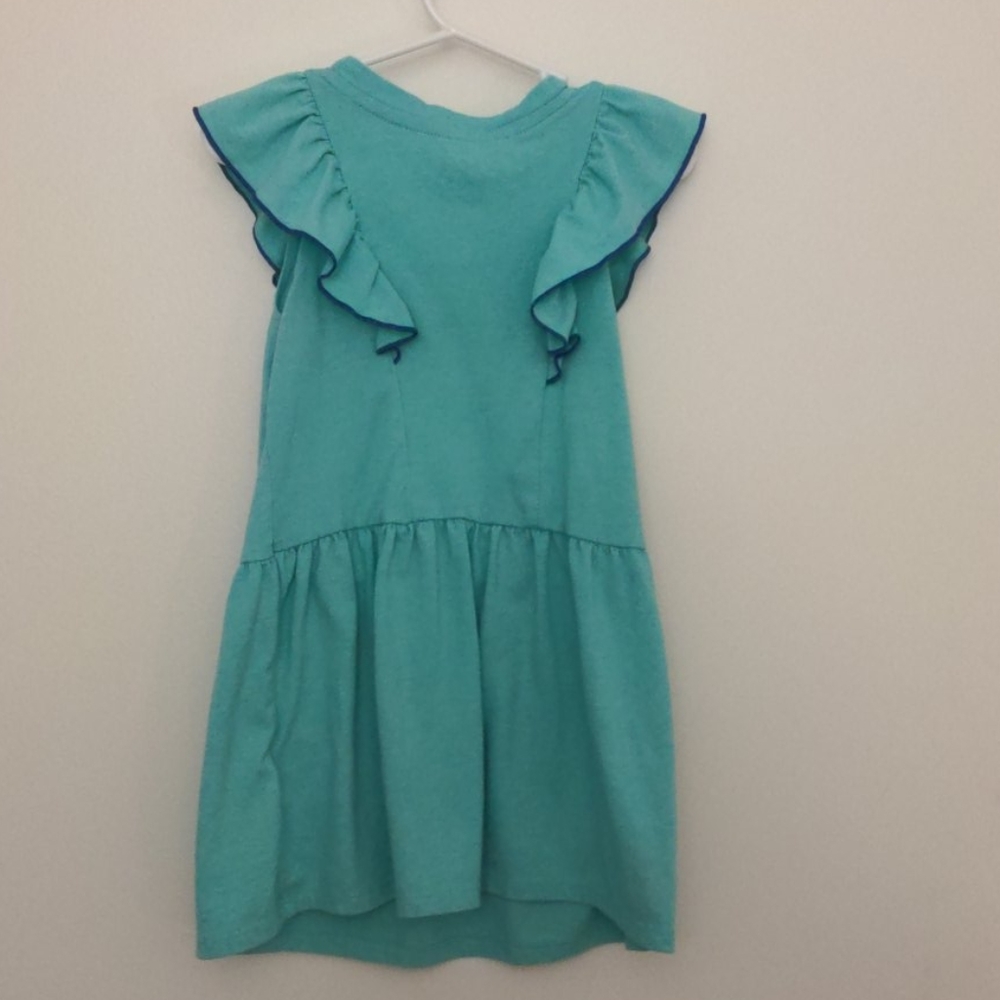 Cat & Jack Blue Ruffle Dress - Picture 2 of 2